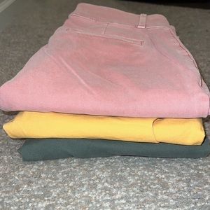 Set of 3 LOFT Chino Pants